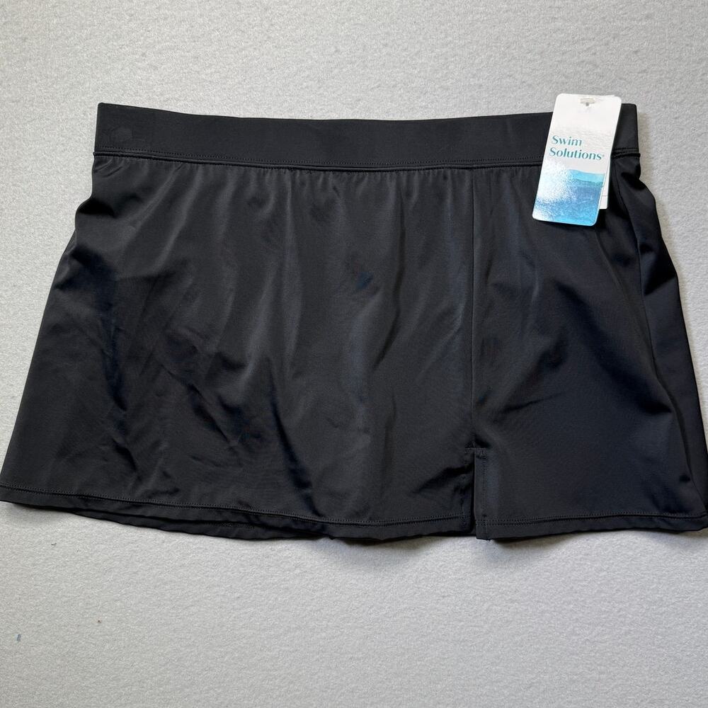 Swim Solutions Swim Skirt, Black size 16 $42